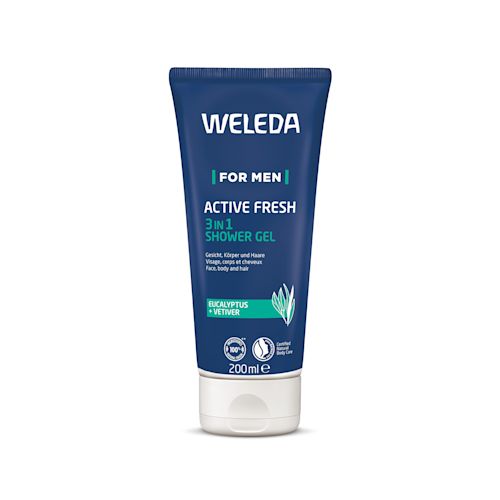 image - 987498704 - WELEDA FOR MEN ACTIVE FRESH 3IN1 SHOWER GEL 200 ML - 4772700_3.jpg