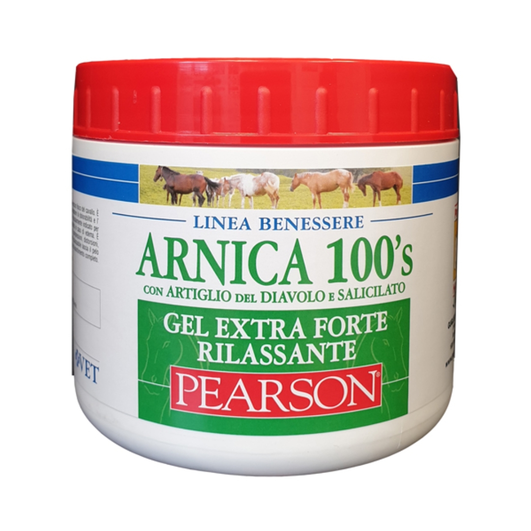 Pearson Arnica 100's Gel Extra Forte Rilassante Per Cavallo 500ml