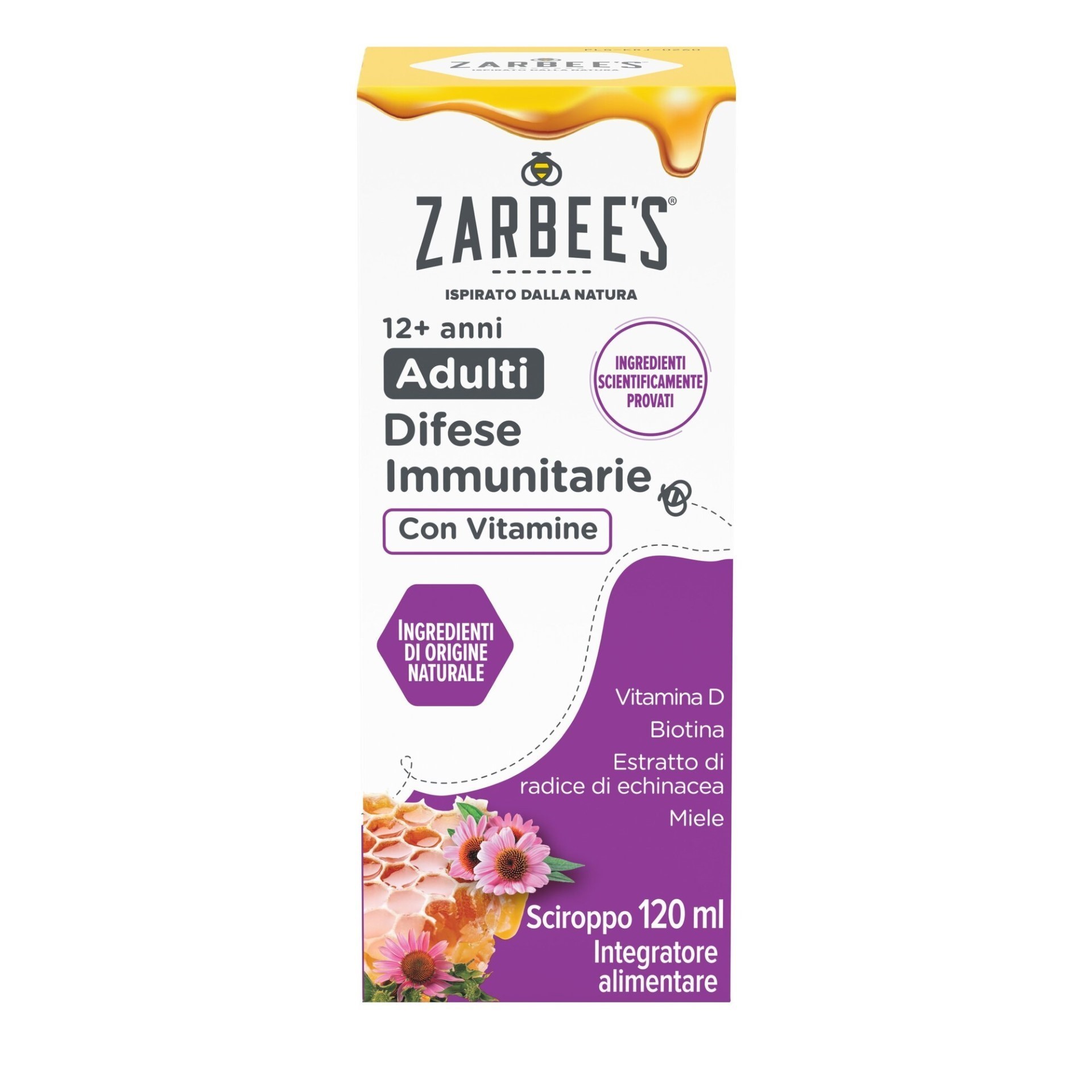 image - 988058436 - ZARBEE'S DIFESE IMMUNITARIE ADULTI SCIROPPO 120 ML - 4792170_1.jpg