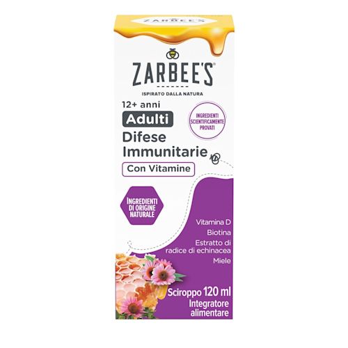 image - 988058436 - ZARBEE'S DIFESE IMMUNITARIE ADULTI SCIROPPO 120 ML - 4792170_1.jpg