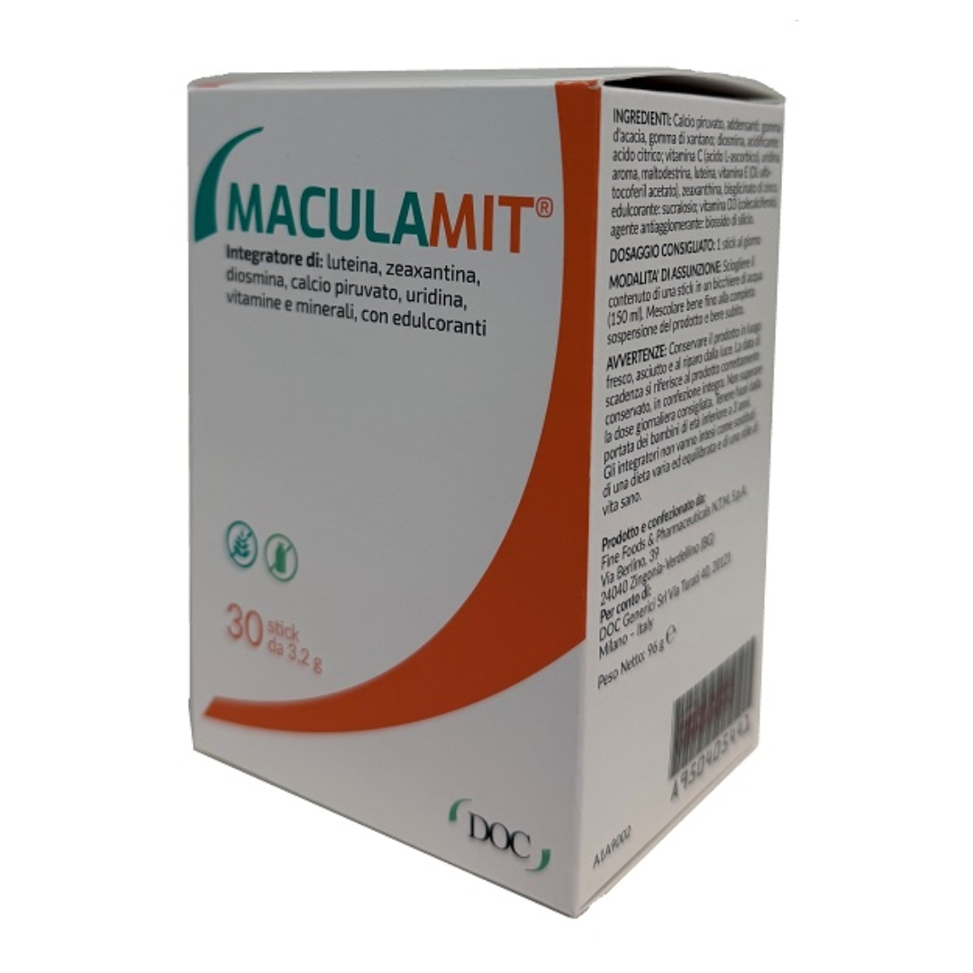 Maculamit Integratore Vista 30 Stick