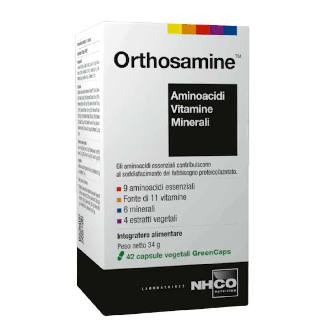 Nhco Orthosamine Integratore Con Aminoacidi, Vitamine E Minerali 42 Capsule