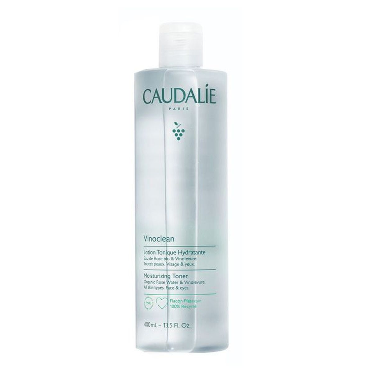 Caudalie Vinoclean Lozione Tonica Idratante 400ml