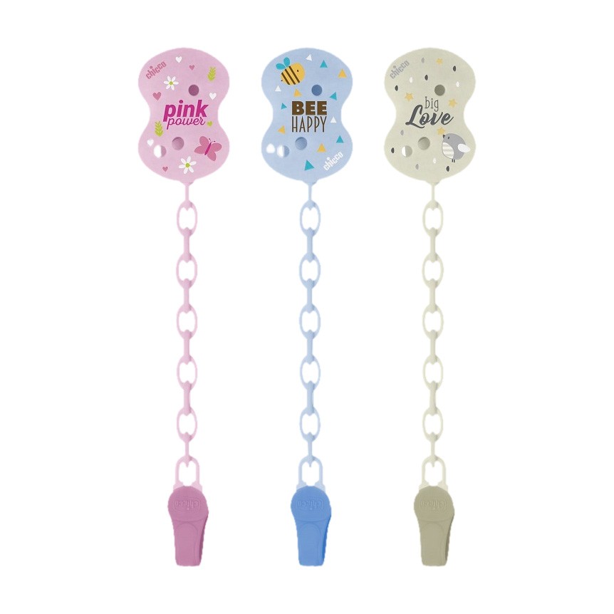 image - 980494886 - Clip colorata per succhietto, utile per mantenere il ciuccio del bambino pulito e sempre a portata di mano. - 4704093_2.jpg
