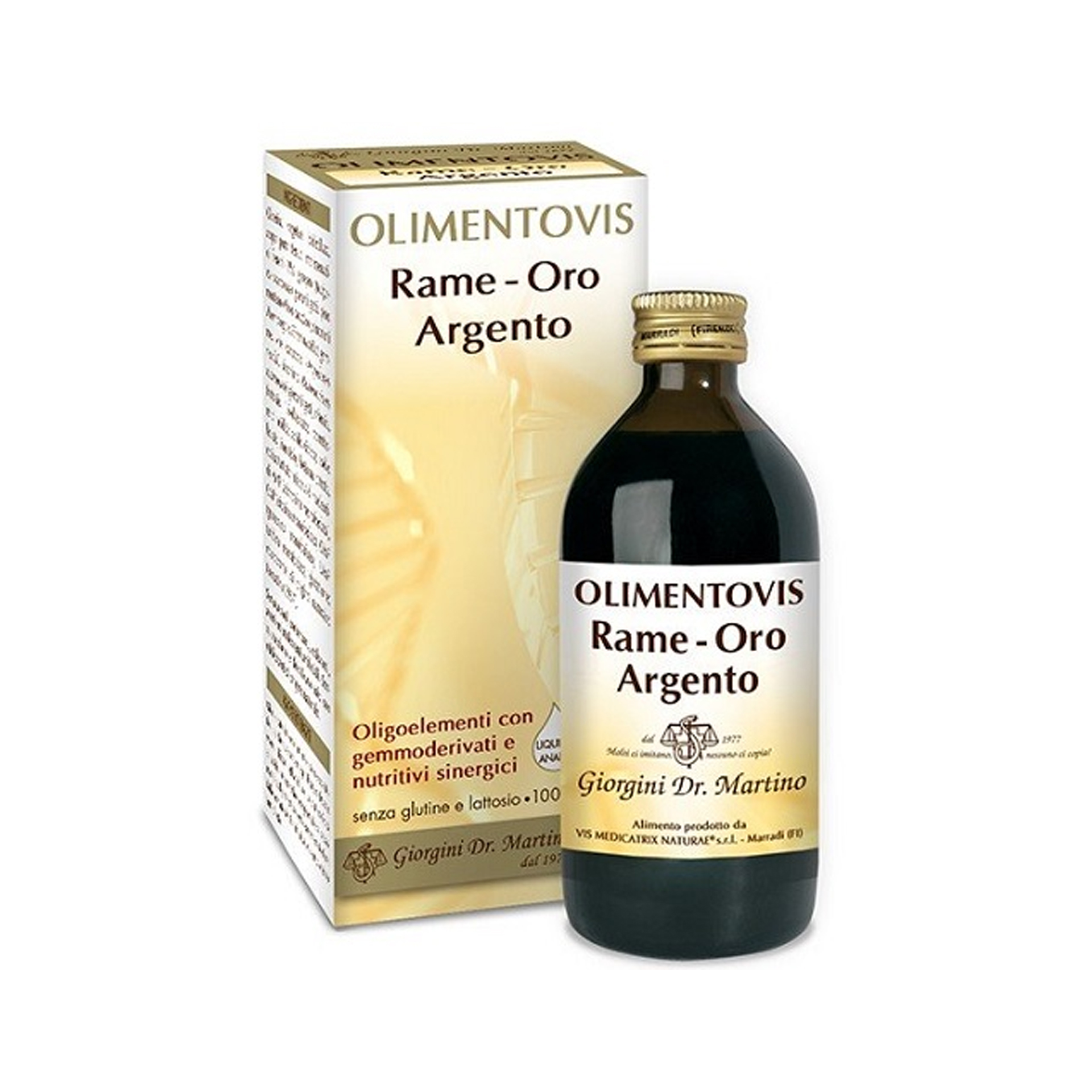 Olimentovis Rame - Oro - Argento 200ml