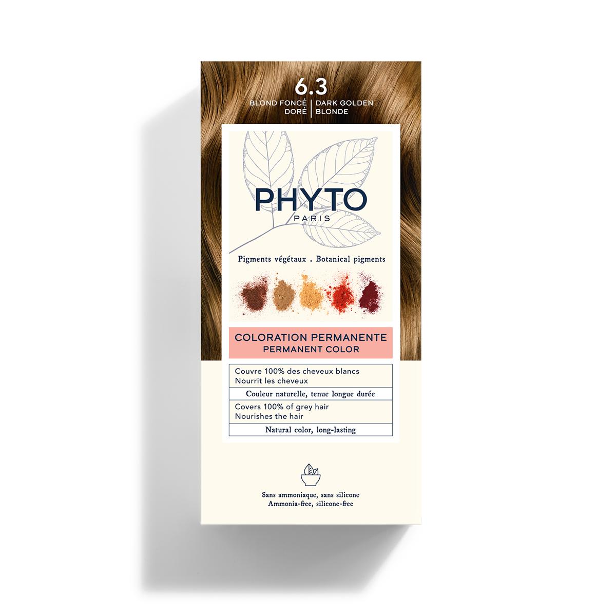 Phyto Phytocolor Kit Colorazione Capelli 6.3 Biondo Scuro Dorato