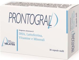 Prontogral Integratore Dha E Lattoferrina 30 Capsule