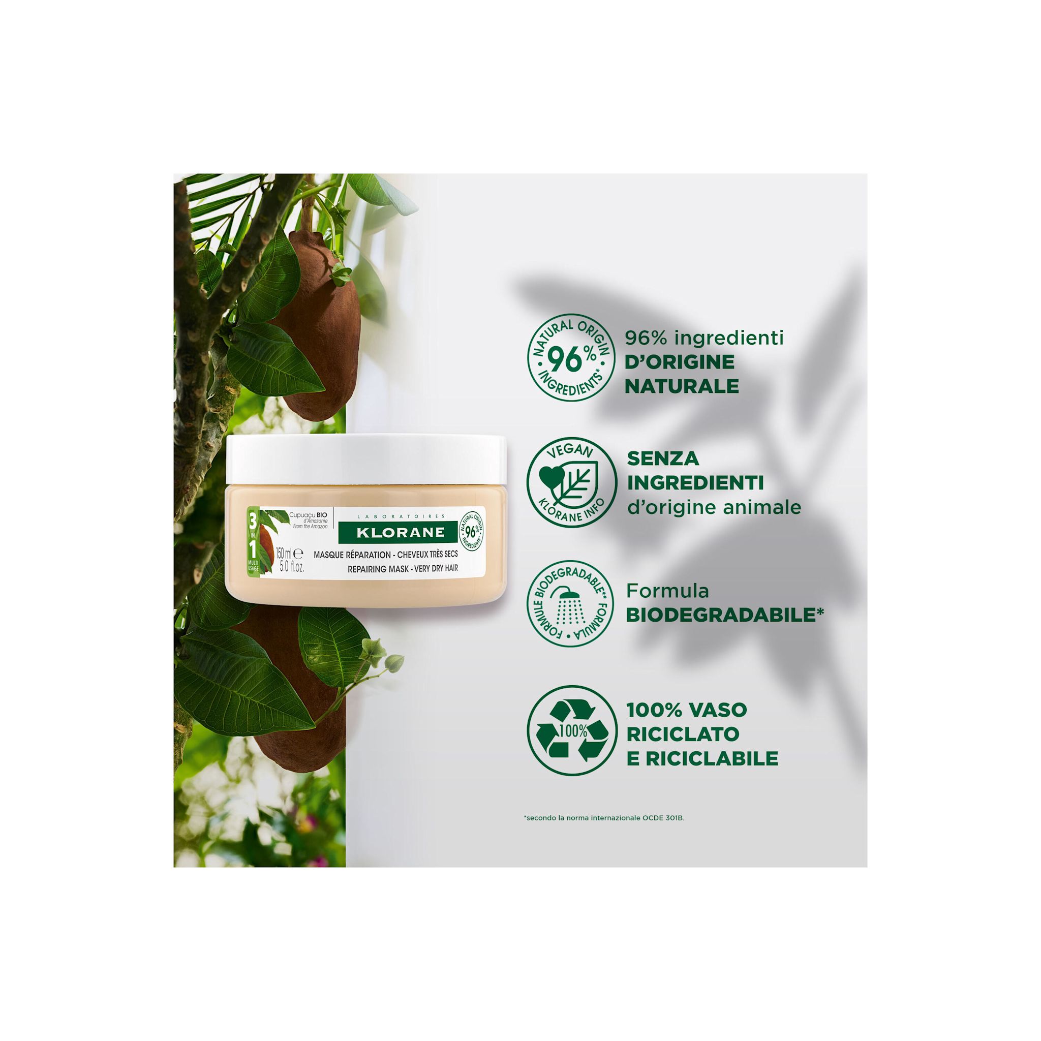 image - 981391042 - KLORANE MASCHERA AL BURRO DI CUPUACU 150 ML - 4709028_2.jpg