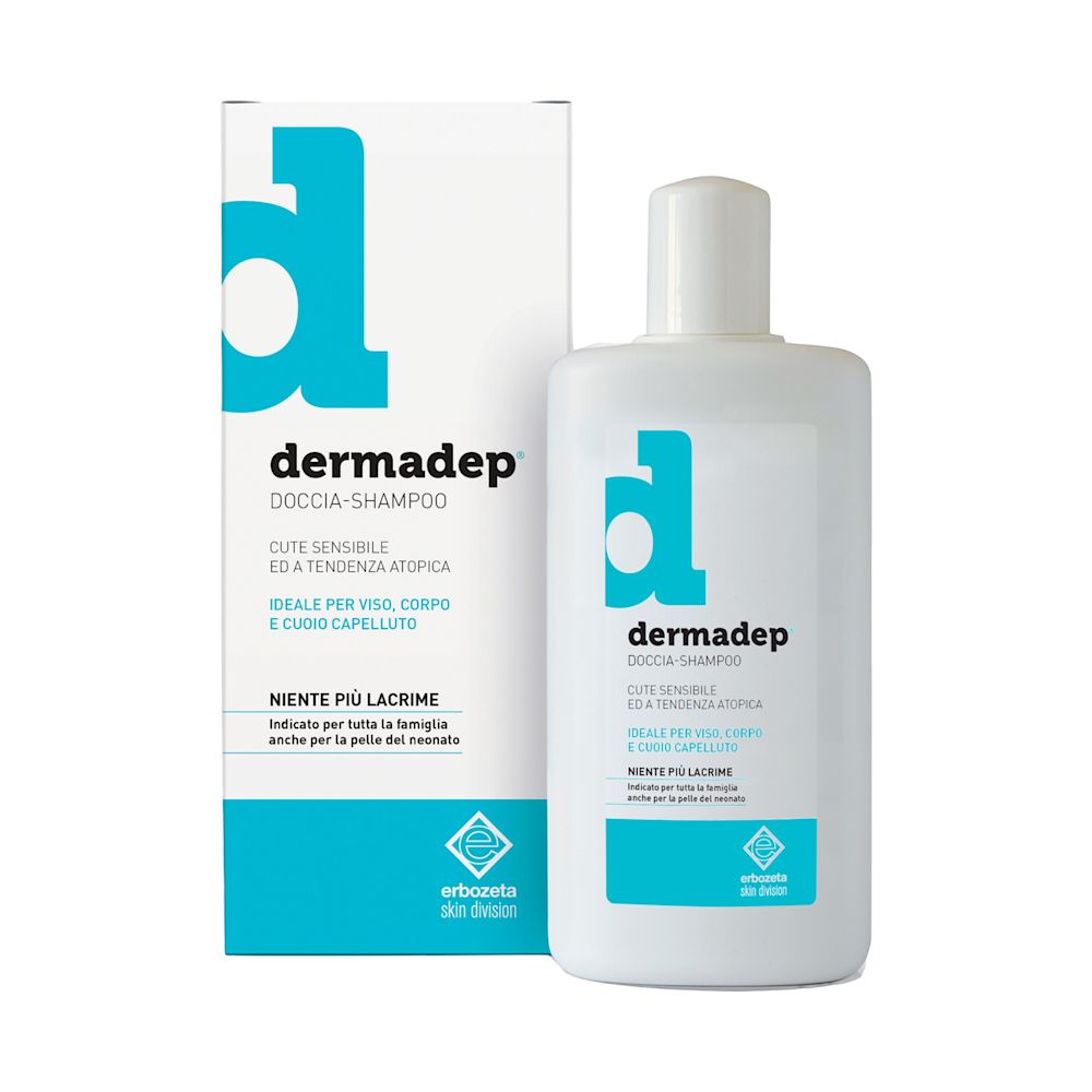 image - 943172078 - Dermadep Doccia Shampoo è un detergente delicato per pelli sensibili, ideale per viso, corpo e cuoio capelluto, da utilizzare durante la doccia o il bagno. - 4846381_2.jpg