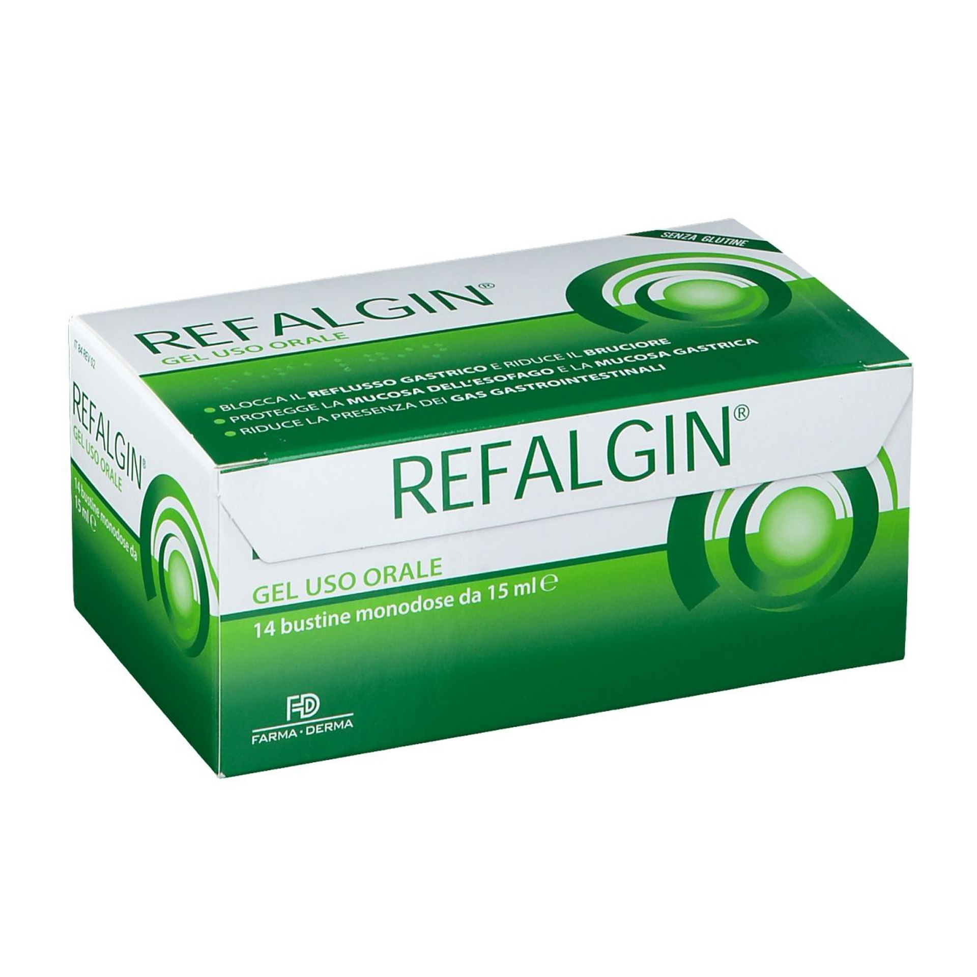 image - 935566707 - REFALGIN GEL OROSOLUBILE ANTIREFLUSSO 14 BUSTINE 15 ML - 7872549_1.jpg