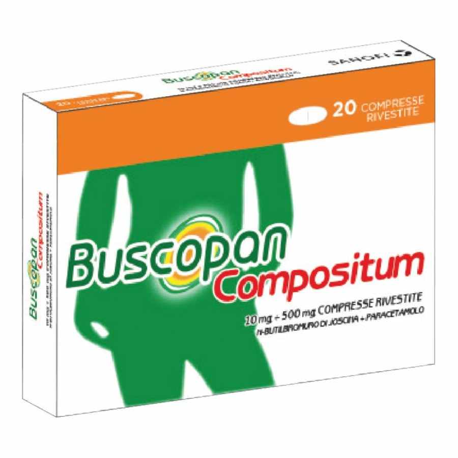 Buscopan Compositum 10mg+500mg 20 Compresse Rivestite