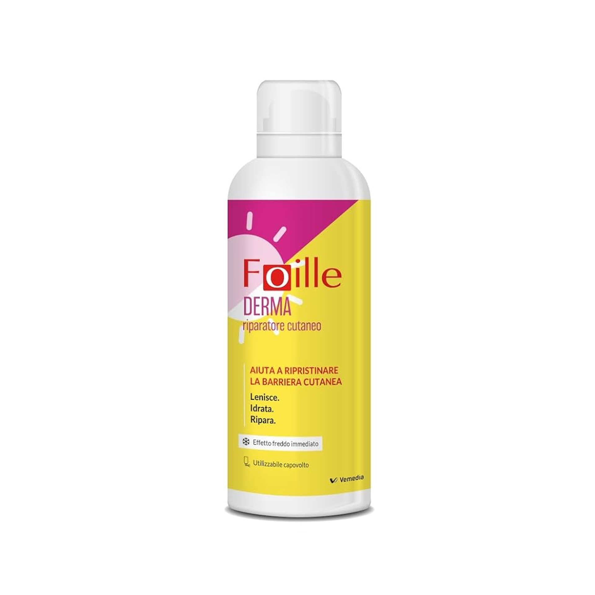 Foille Derma Spray Riparatore Cutaneo Doposole Pelle Arrossata E Secca Erogazione Anche Sottosopra 150ml