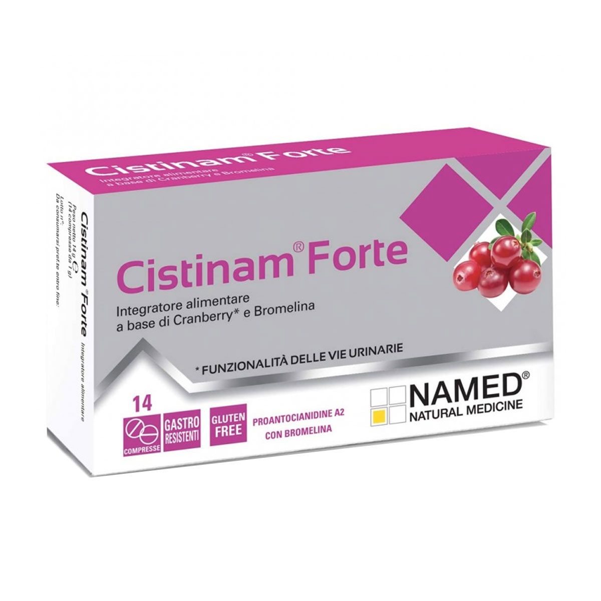 Named Cistinam Forte Integratore Cranberry 14 Compresse