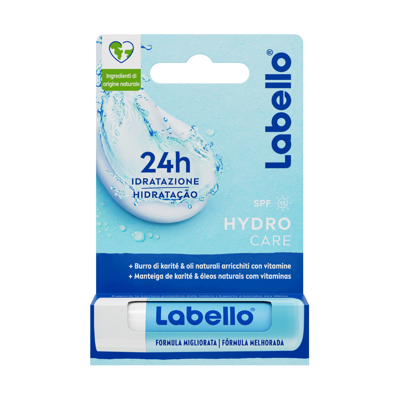 Labello Hydrocare SPF 15 labbra balsamo 5,5ml