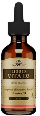 Solgar Liquid Vita D3 Integratore immunostimolante 56ml