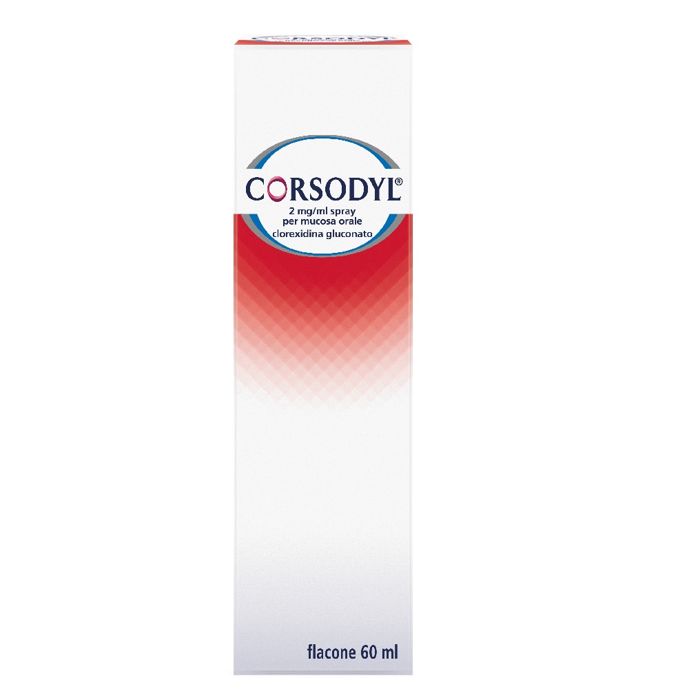 Corsodyl Spray Orale Disinfettante Cavo Orale 60g