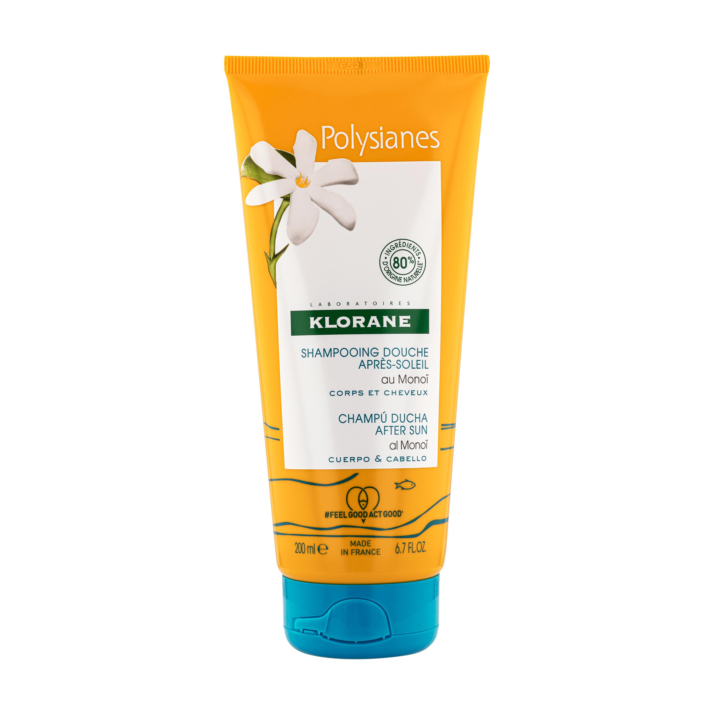 Klorane Polysianes Shampoo Doccia Doposole Al Monoï 200ml