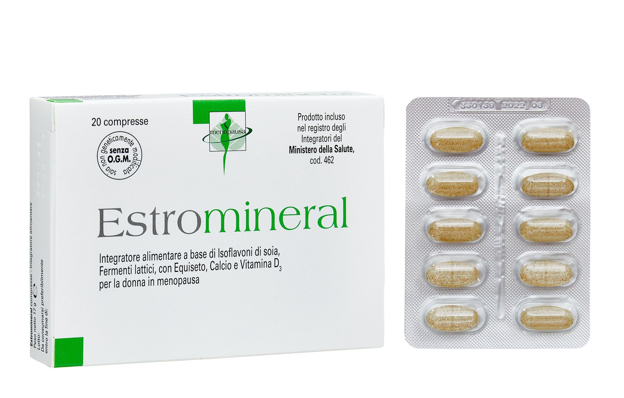 Estromineral Integratore Menopausa 20 Compresse