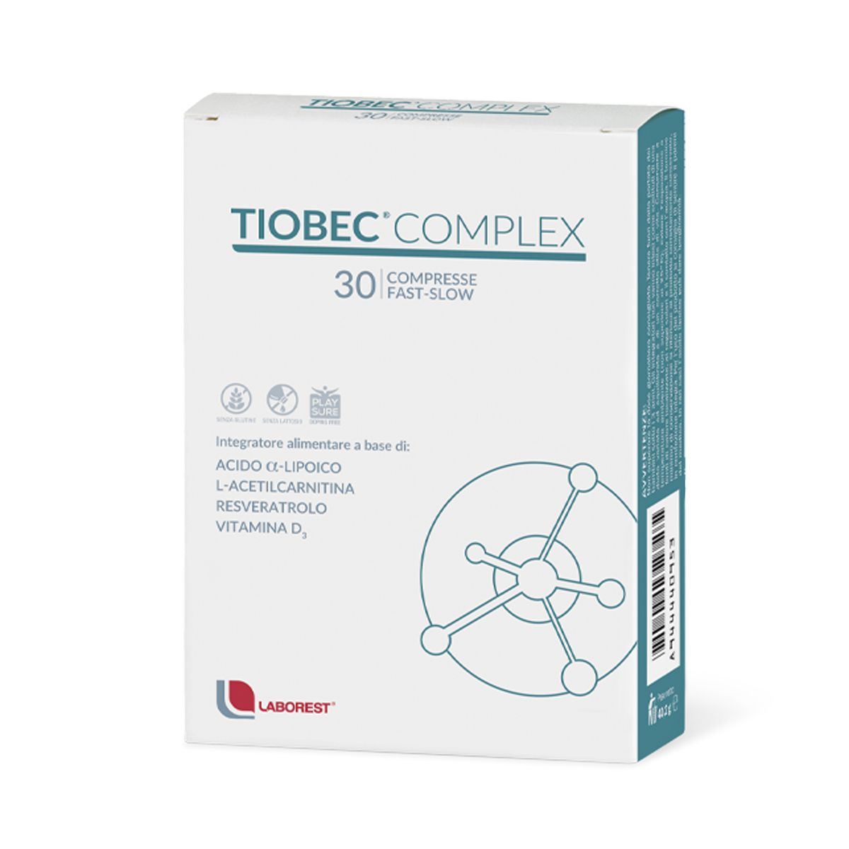 Tiobec Complex Integratore Pelle 30 Compresse