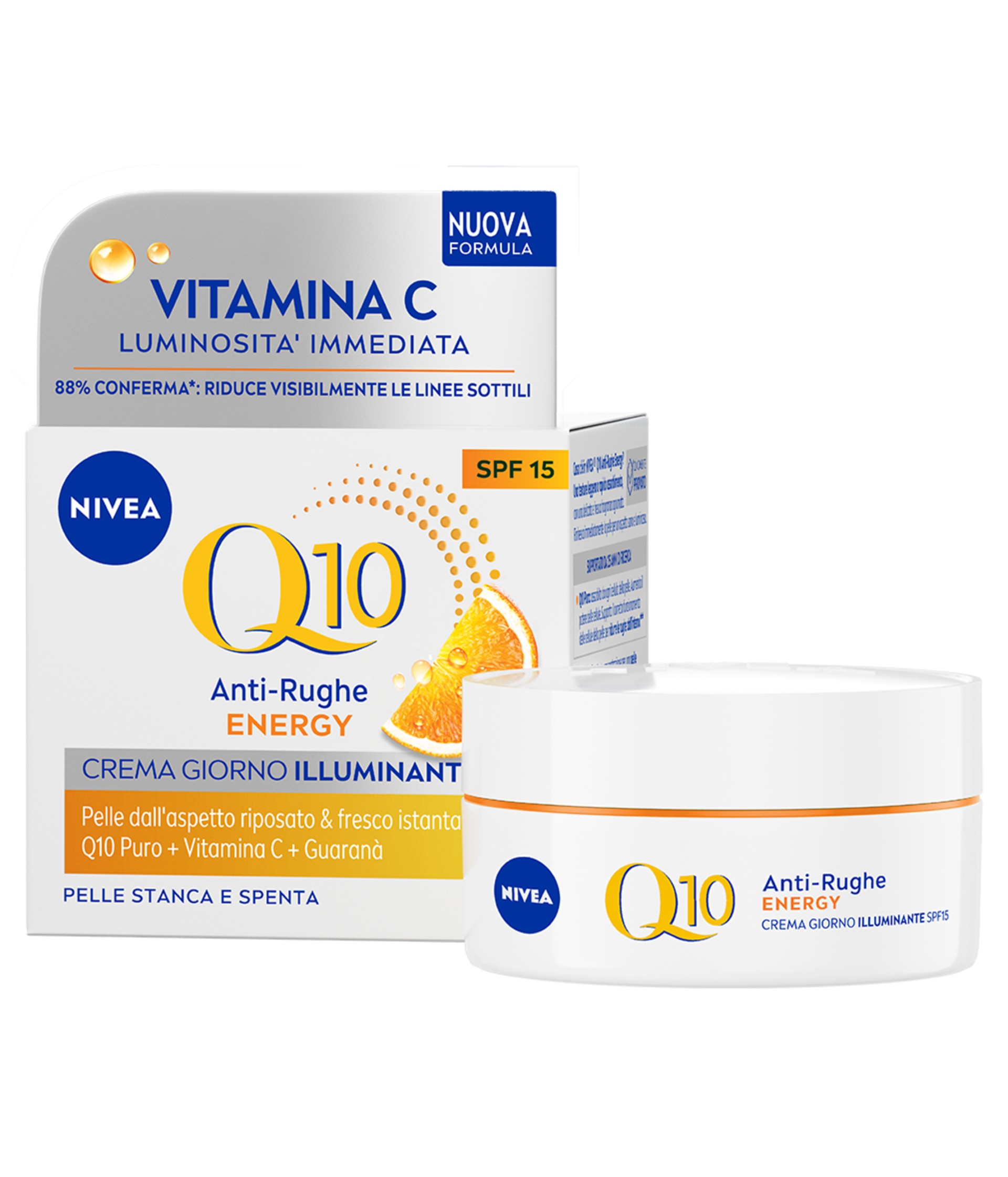 Nivea Q10 Anti-rughe Energy Crema Giorno Illuminante Spf15 50ml