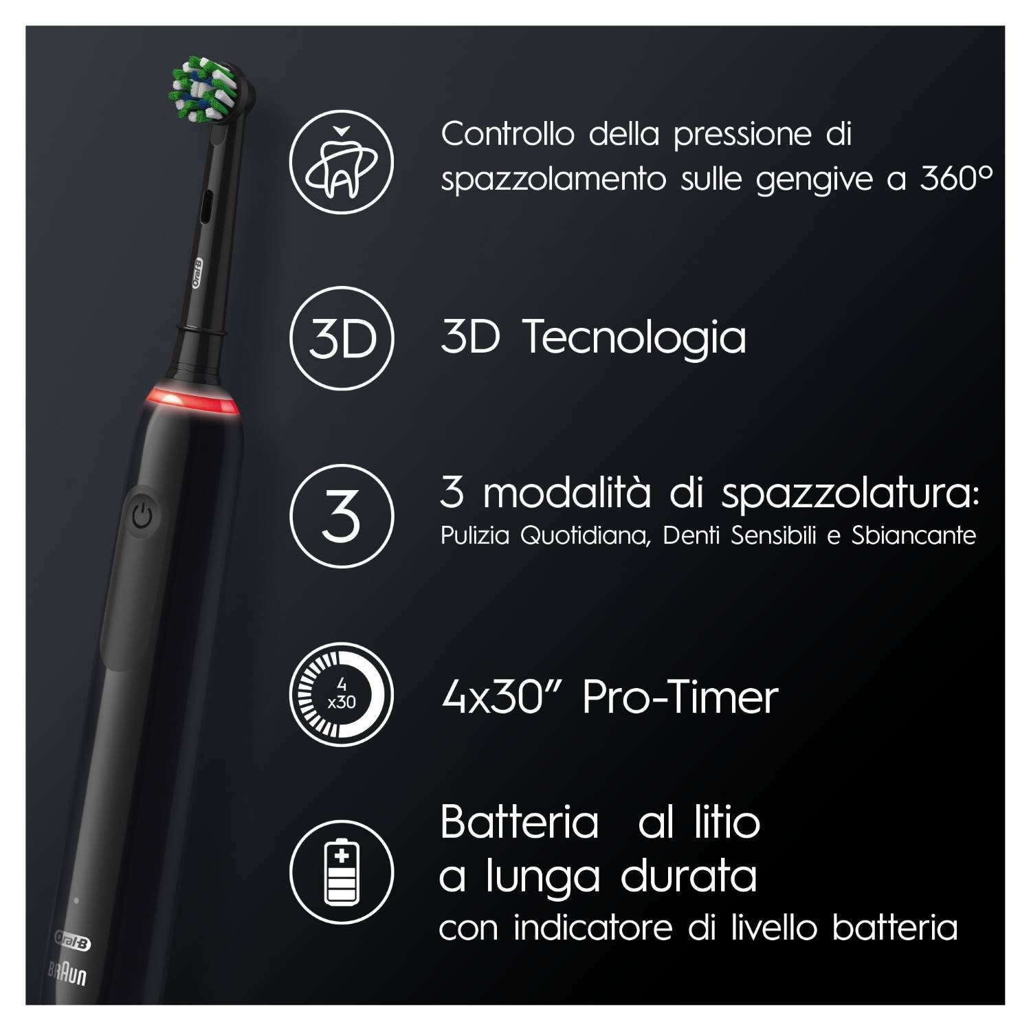 984825149 - Oral-B Pro 3 Black Spazzolino Elettrico - 4710097_3.jpg