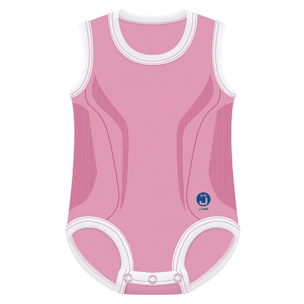 J-bimbi Body Neonato Dryarn Collezione Summer Rosa