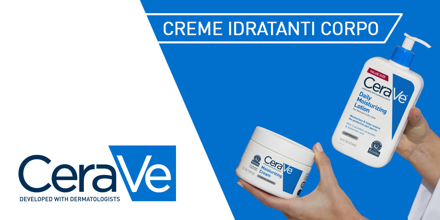 image - Hero mobile - Creme Idratanti Corpo - Cerave