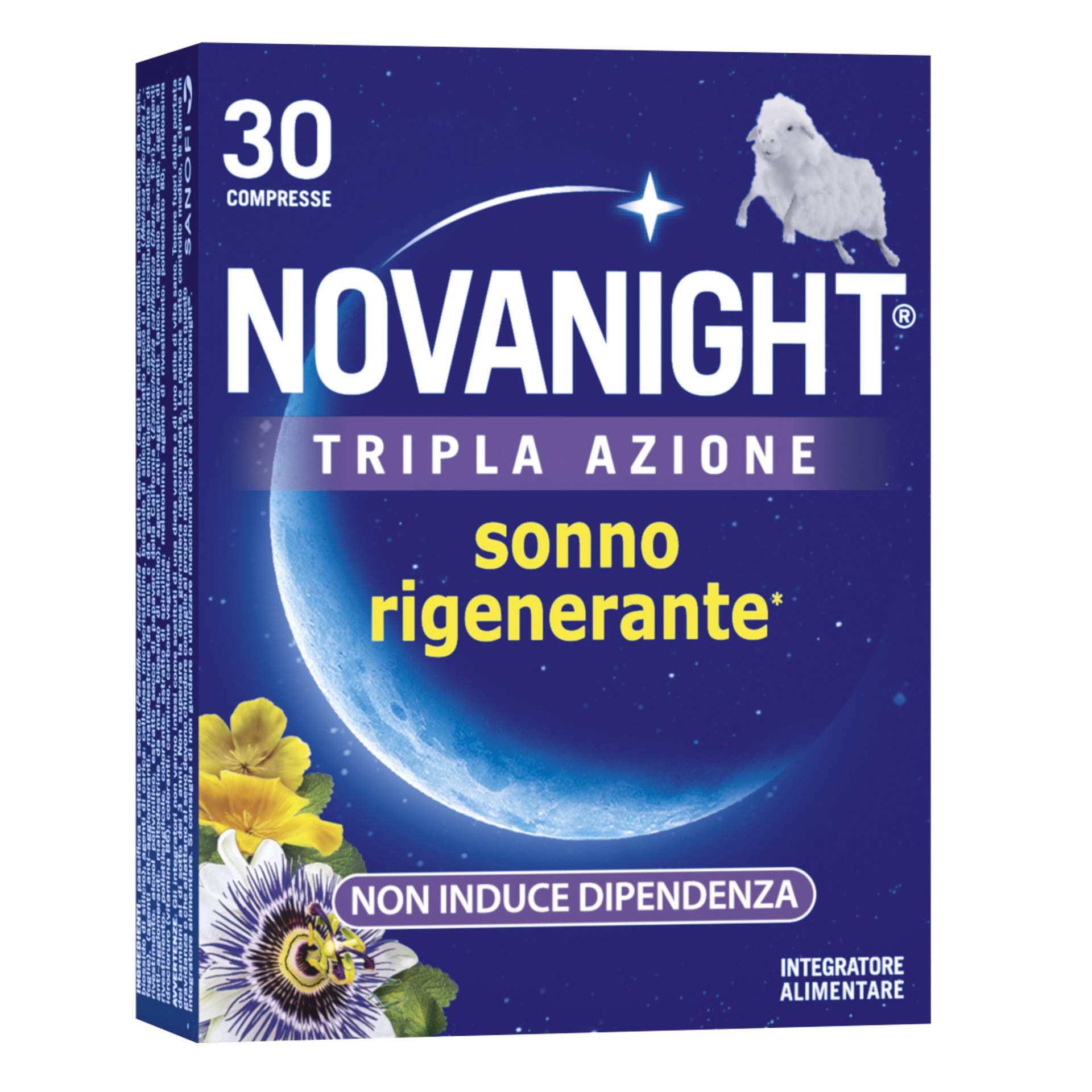 Novanight Tripla Azione Sonno Rigenerante Integratore Melissa E Melatonina Senza Glutine 30 Compresse