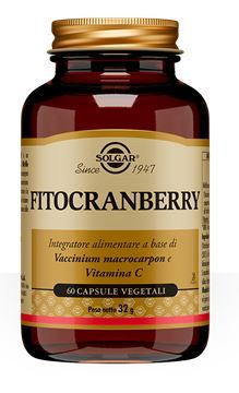 Solgar Fitocranberry Integratore Polivalente 60 Capsule Vegetali