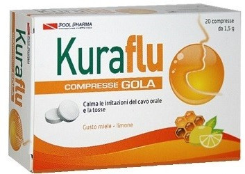 Kuraflu Gola Limone/miele 20 Compresse