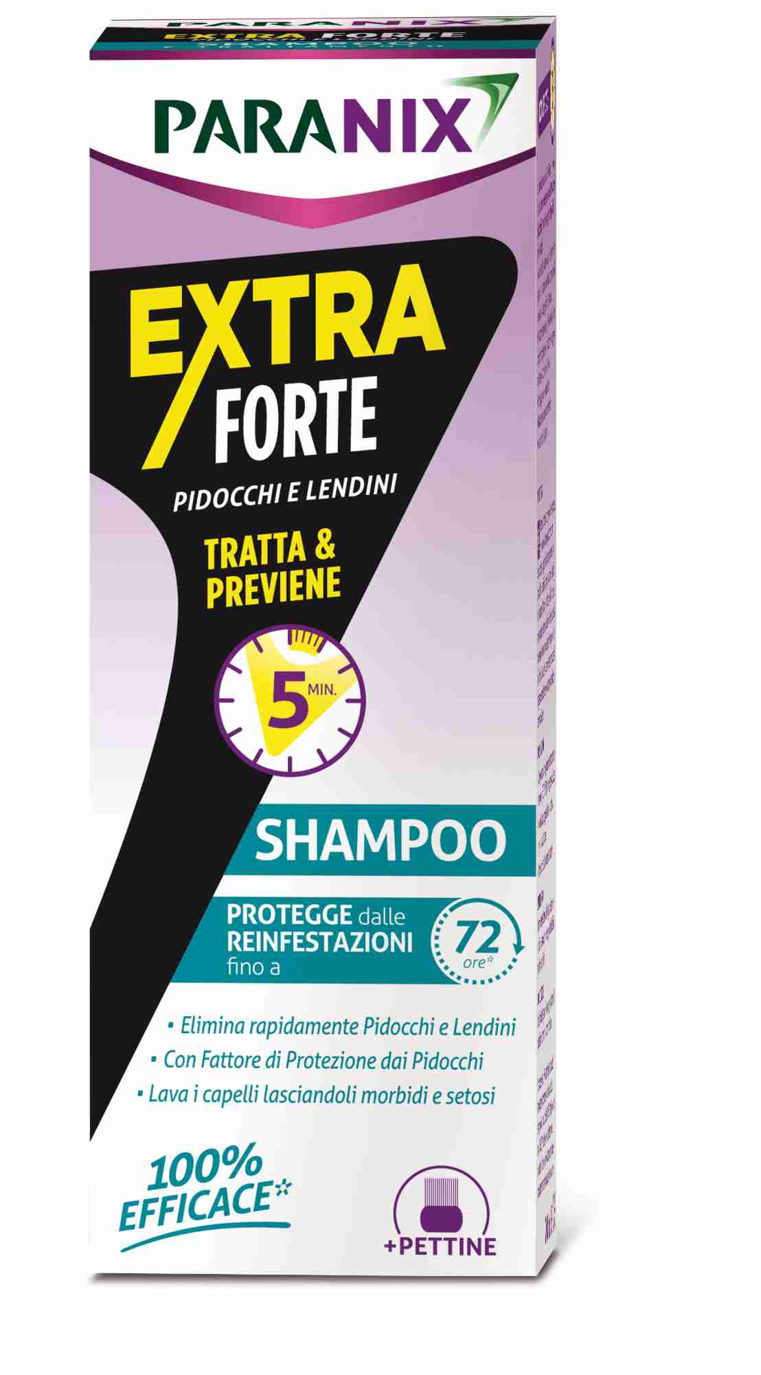 Paranix Shampoo Trattamento Extra Forte Pidocchi E Lendini 200ml