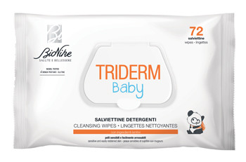 Bionike Triderm Baby Salviette Detergenti 72pezzi