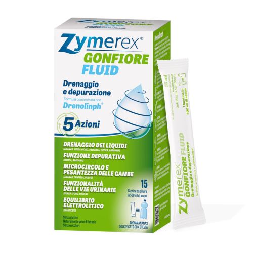 983801667 - Zymerex Gonfiore Fluid Integratore drenante 15 bustine - 4740344_2.jpg