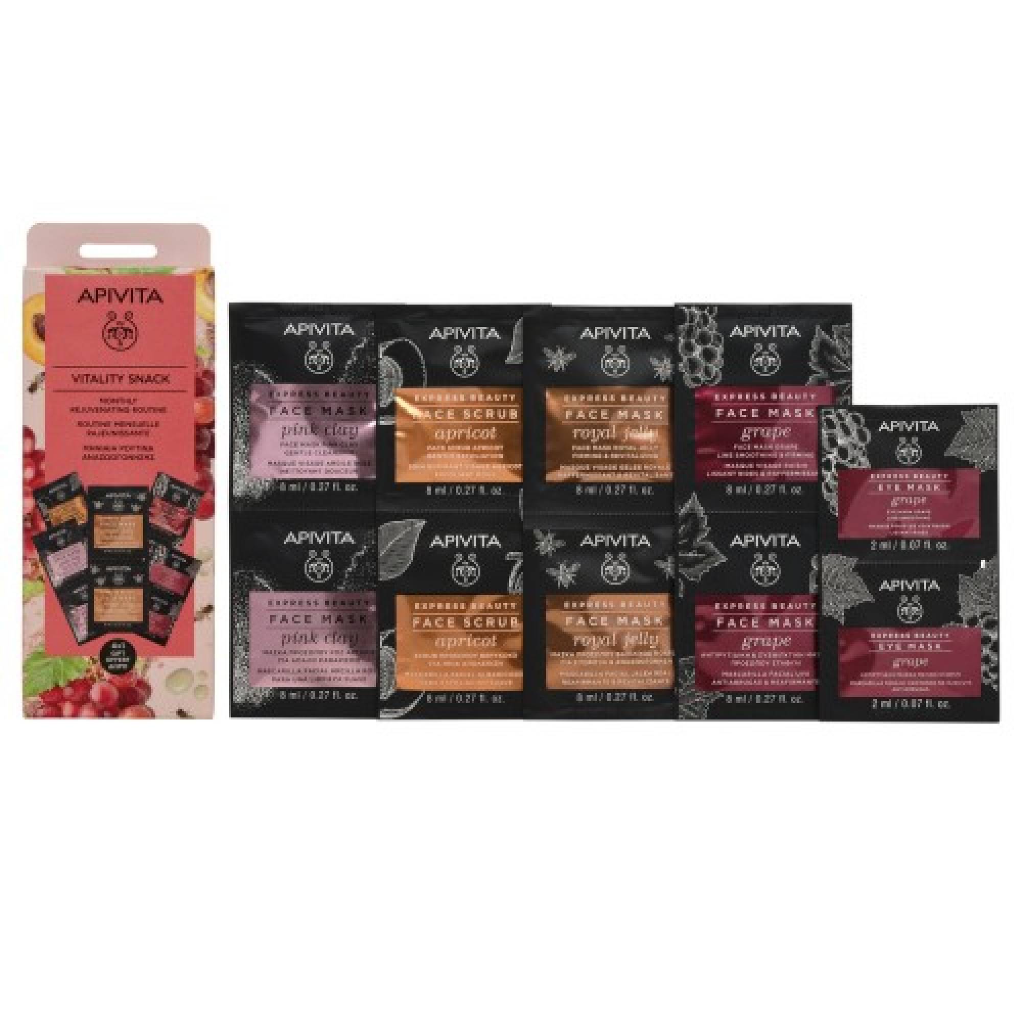 Apivita Beauty Express Snack Vitalità 5 Pezzi