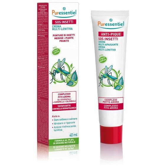 Puressentiel Sos Insetti Crema Multi Lenitiva Bio 40ml