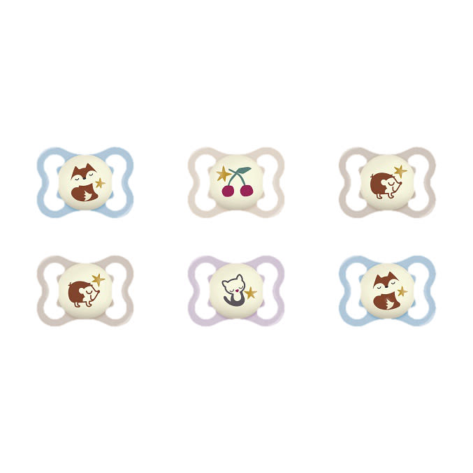 image - 952096966 - Succhietto Mam Supreme Night in silicone per bambini 2-6 mesi, con tettarella sottile che favorisce lo sviluppo orale corretto. - 4883303_2.jpg