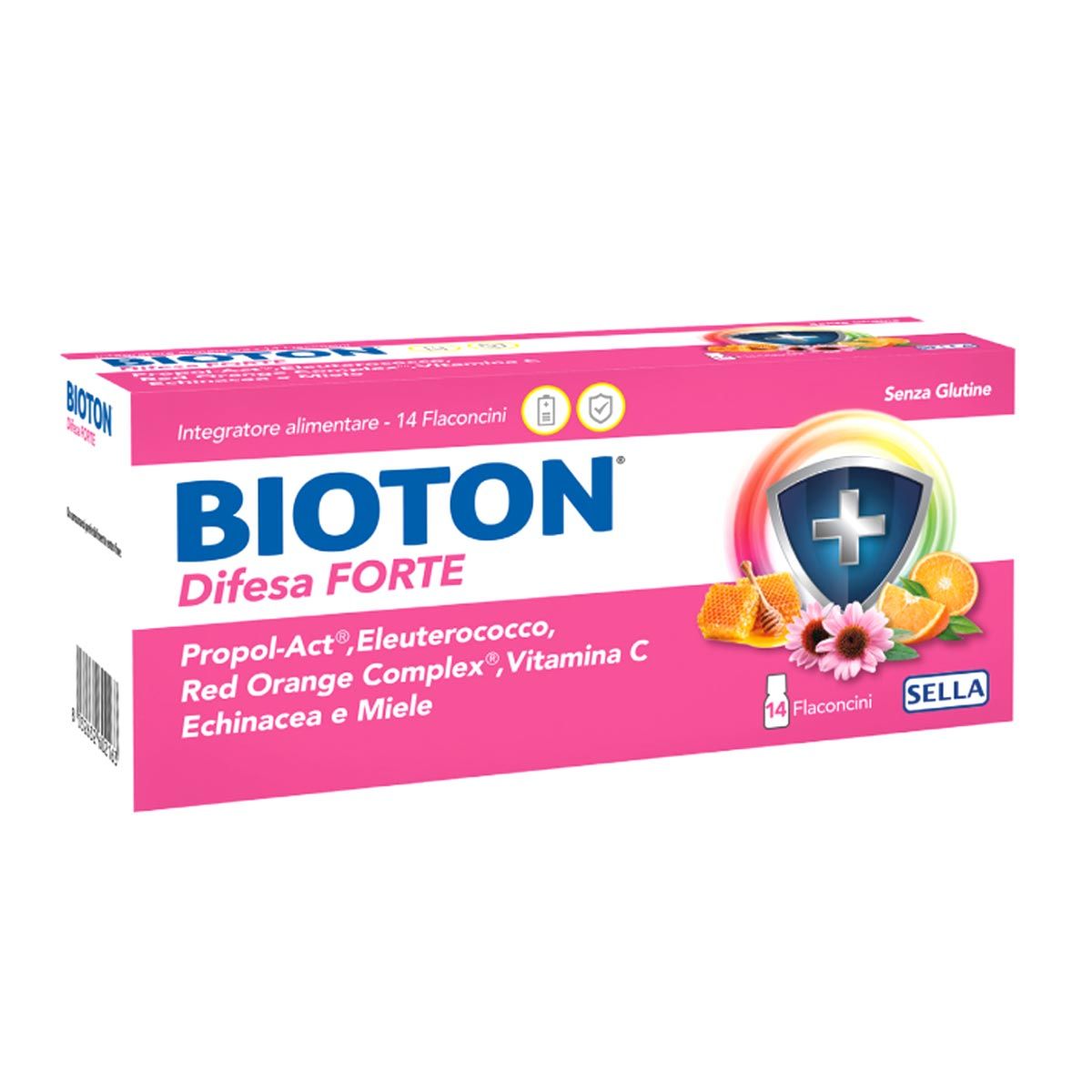 Bioton Difesa Forte Integratore immunostimolante 14 Flaconcini