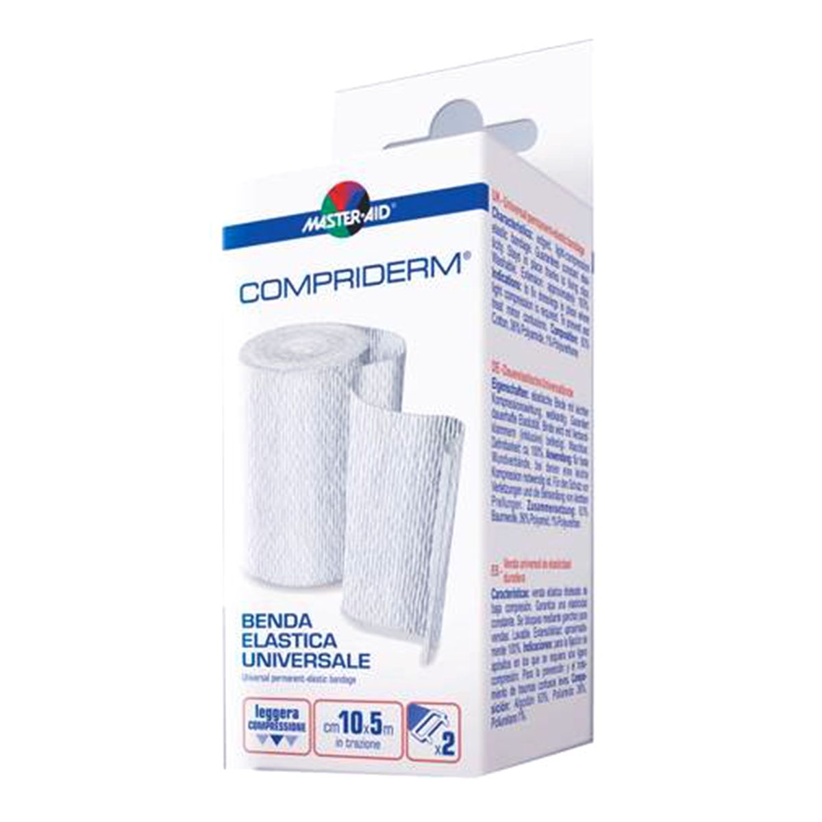 Master-aid Compriderm Benda Elastica Compressiva 10cm X 5m