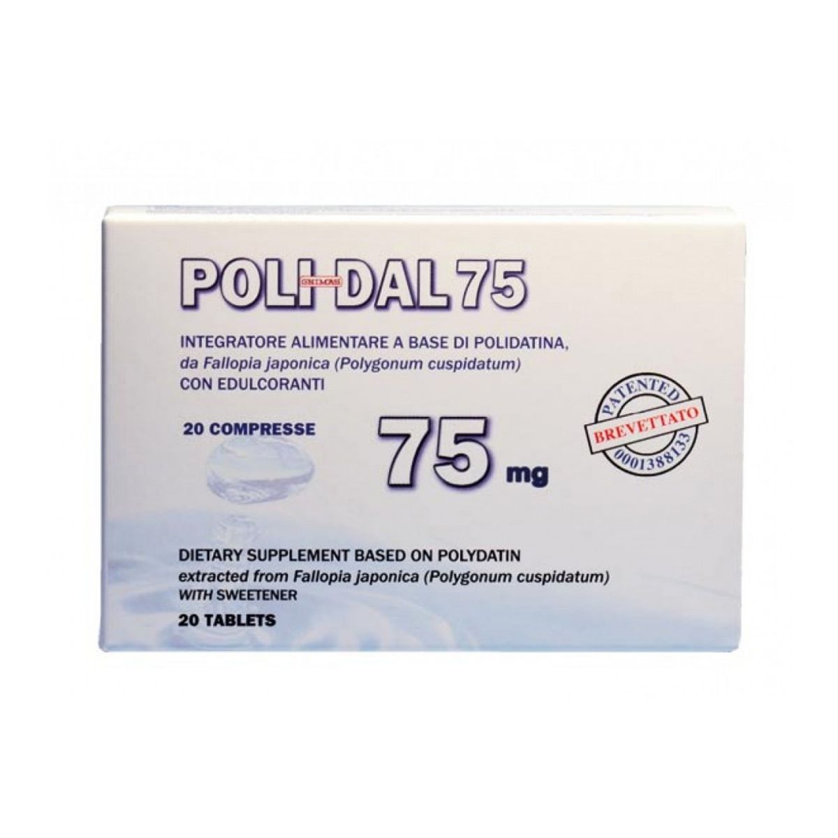 Polidal 75 Integratore Pelle 20 Compresse