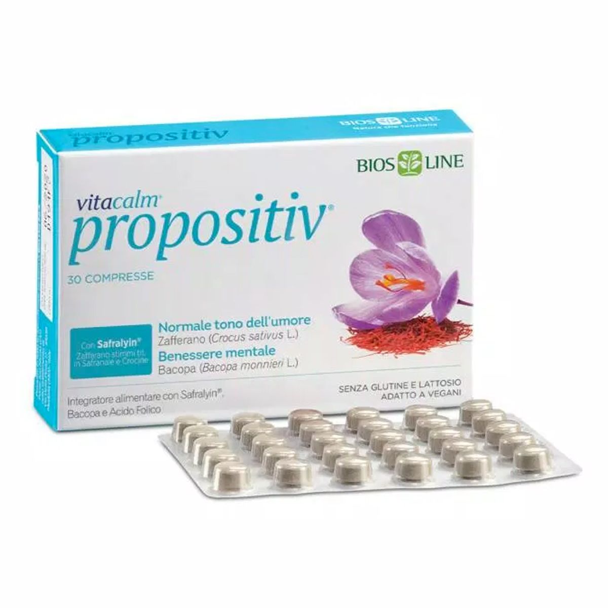 Bios Line Vitacalm Propositiv Integratore Umore 30 Compresse