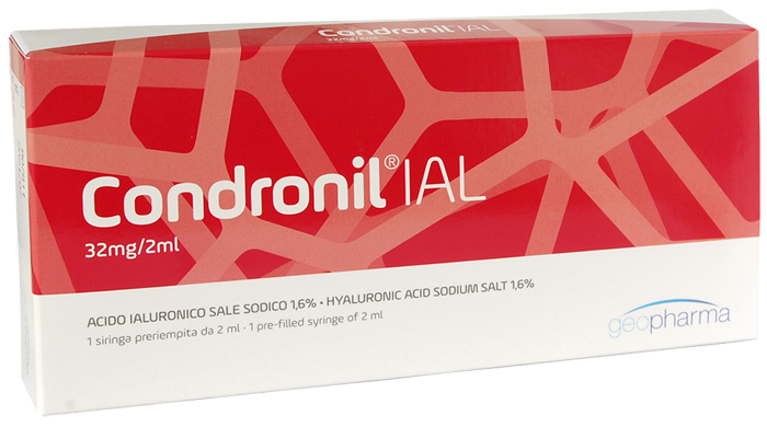 Condronil Ial Siringa Intra-articolare Acido Ialuronico 1,6% 2ml