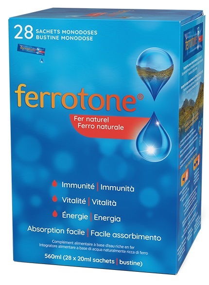 Ferrotone Integratore Di Ferro 28 Bustine