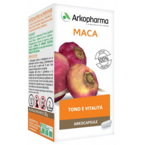 980815056 - Arkopharma Maca Integratore Tono Vitalità 40 arkocapsule - 4736967_2.jpg