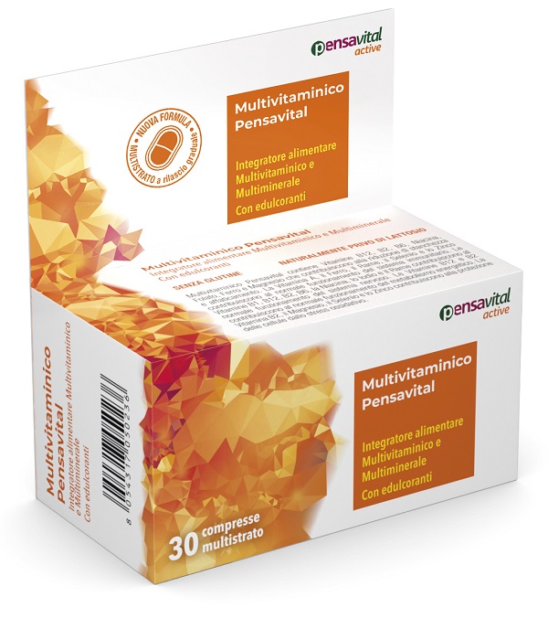 Pensavital Active multivitamine Integratore multivitamine E Multiminerale 30 Compresse