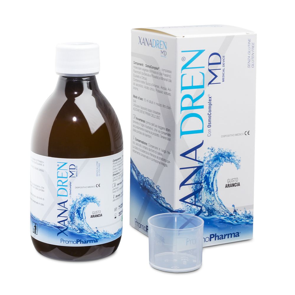 Xanadren Md Integratore Drenante Gusto Arancia 300ml