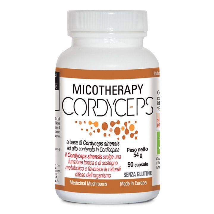 Micotherapy Cordyceps Integratore immunostimolante 90 Capsule