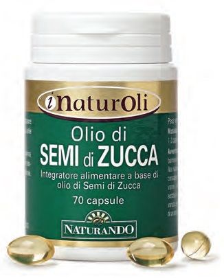 Olio Di Semi Di Zucca Integratore 70 Capsule