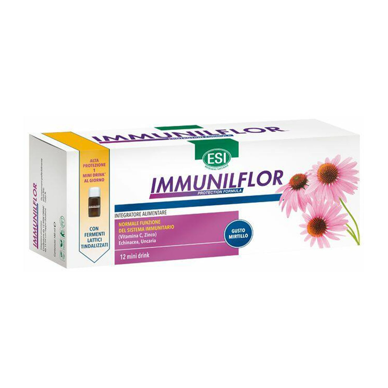 Immunilflor Integratore difese immunitarie 12 Minidrink