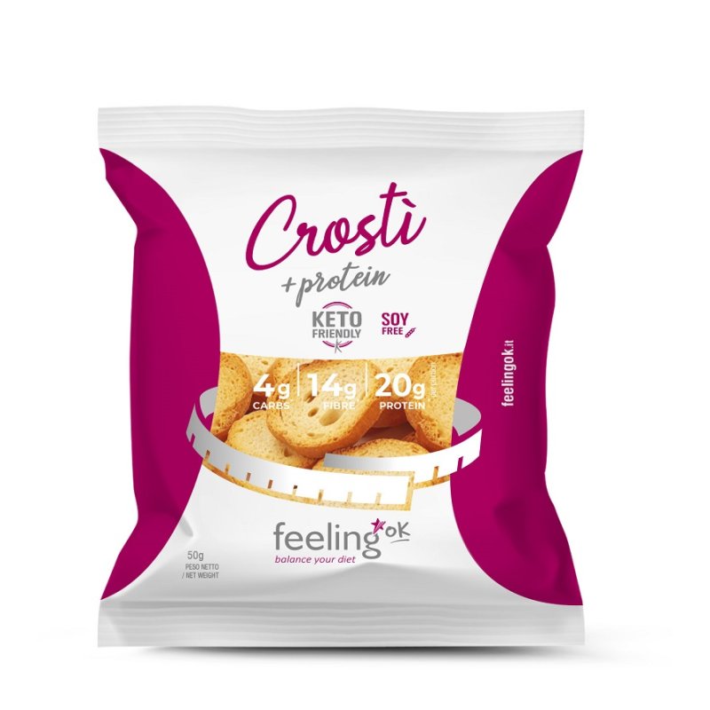 Feeling Ok Crostì Crostino Gusto Formaggio 50g