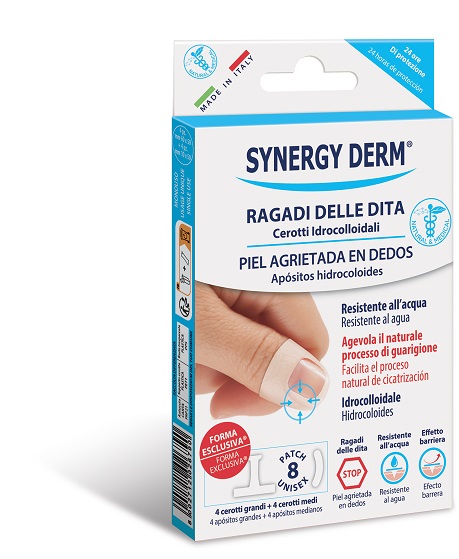 Synergy Derm Cerotto Ragadi Delle Dita 8 Pezzi